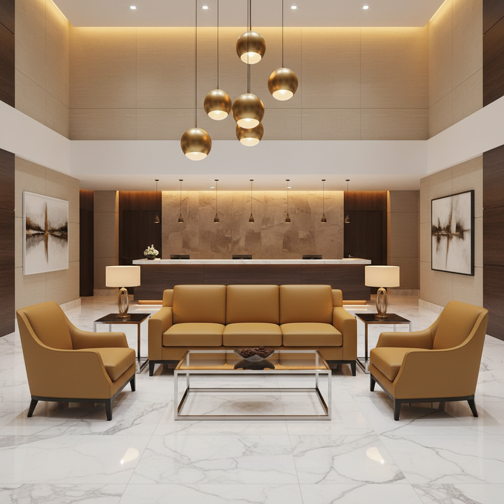 Luxury Cay - Butterum Upholstered Sofa | Architectural Fabrics