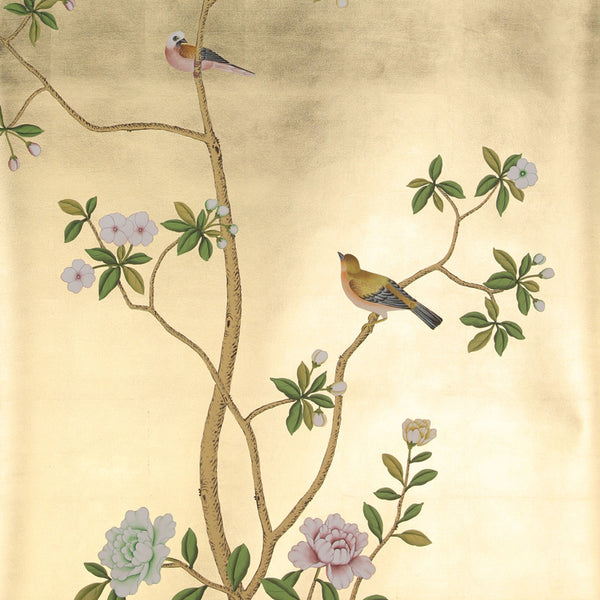 Badminton — Deep Rich Gold gilded paper