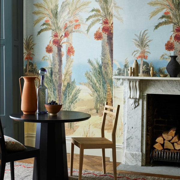 V&a Date Palm - Sand Wall Wallcovering | 1838 Wallcoverings