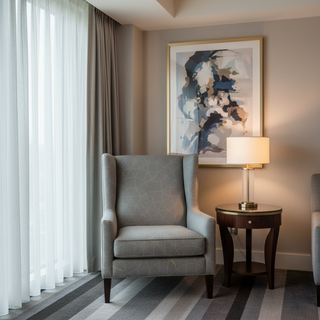St. Barthelemy - Pebble Upholstered Chair | Architectural Fabrics