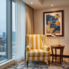 Oilville Yellow Upholstered Chair | Architectural Fabrics