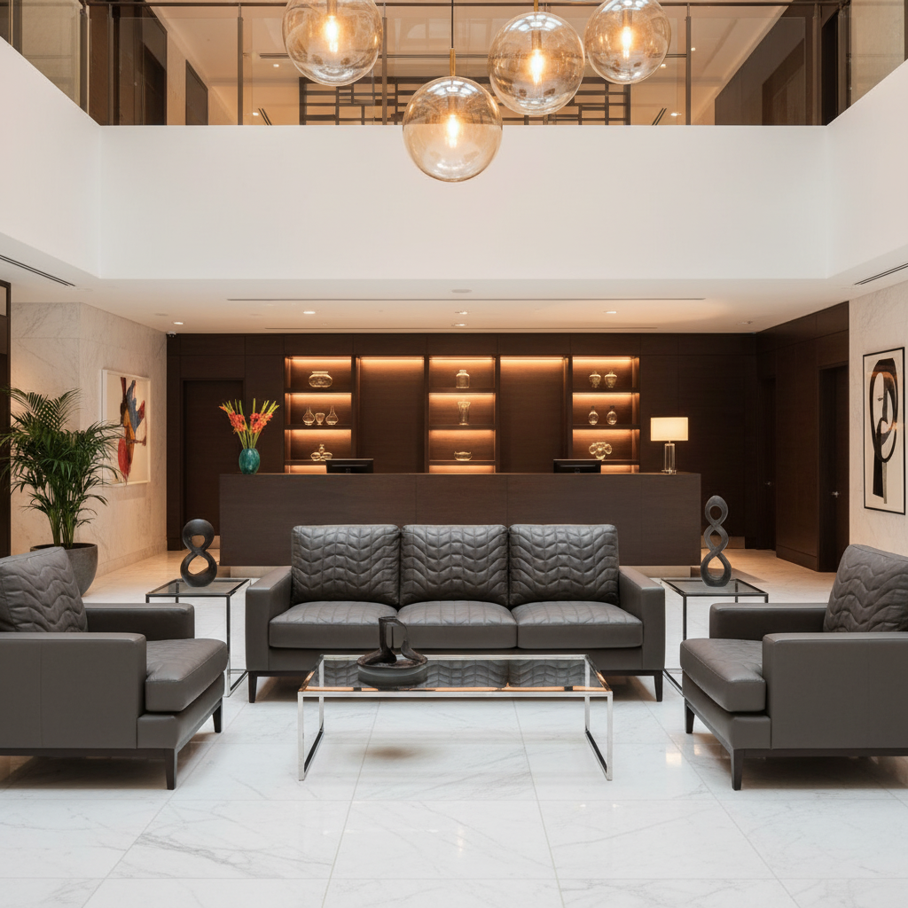 Waterfall Bay - Charcoal Upholstered Sofa | Architectural Fabrics