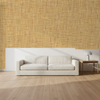 Montauk Paperweave Sunset Wallcovering | Phillipe Romano room setting