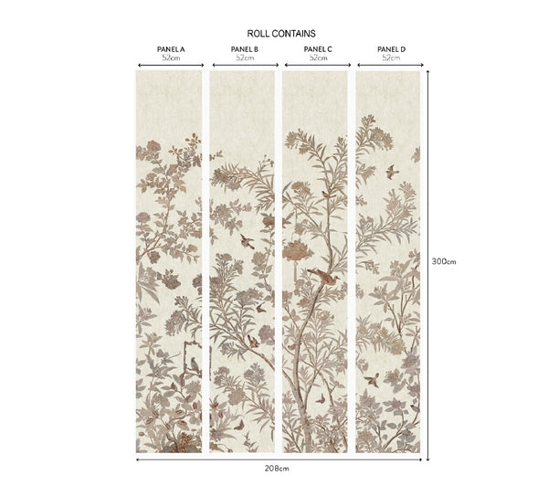 V&a Moor Park - - Oyster Wall Wallcovering | 1838 Wallcoverings