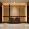 Thatch Cay - Silk Upholstered Wall Panel | Architectural Fabrics