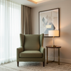 Linen Island - Shamrock Upholstered Chair | Architectural Fabrics