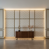 Tres Palmas - Linen Upholstered Wall Panel | Architectural Fabrics