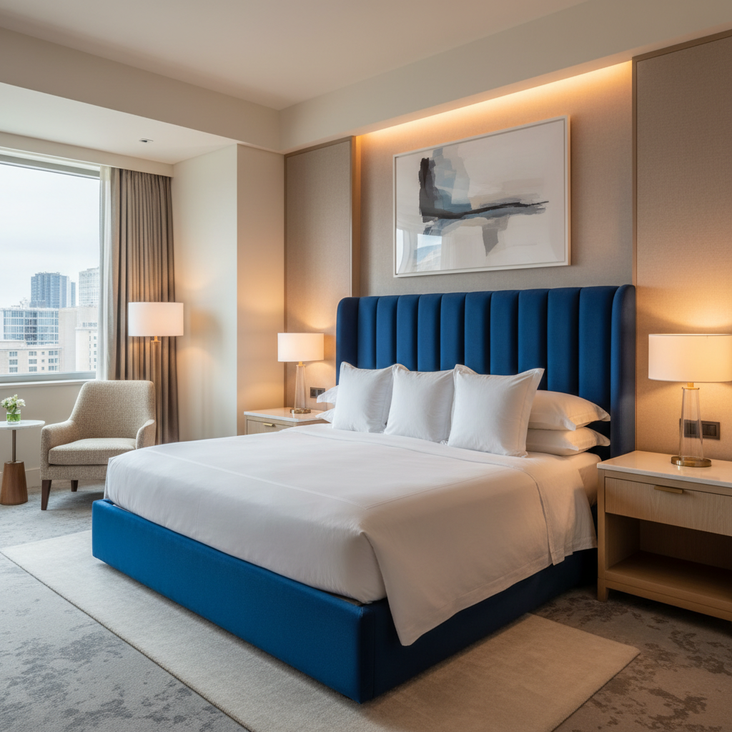 Big Stone Gap Regal Upholstered Headboard | Architectural Fabrics