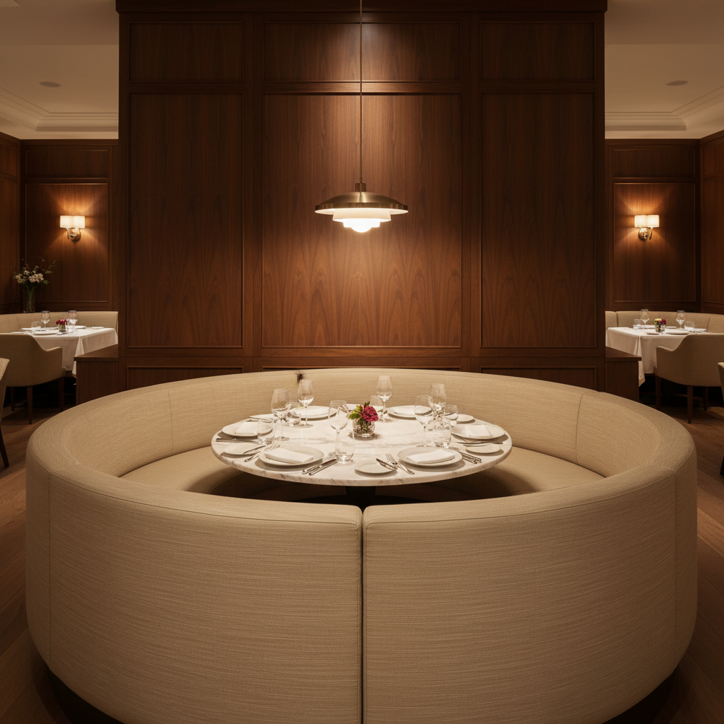 Treasure Beach - Hazel Upholstered Banquette | Architectural Fabrics