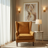 Virgin Gorda - Pumpkin Upholstered Chair | Architectural Fabrics