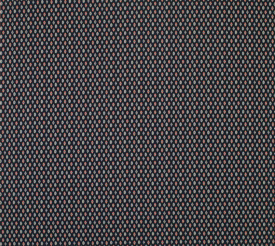 DWCY-900139 Nina Campbell Fabric Midnight Blue designer-wallcoverings-los-angeles