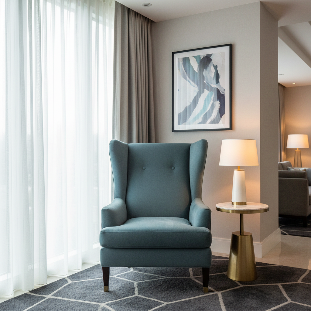 Maho Bay - Scuba Upholstered Chair | Architectural Fabrics