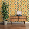 Retro Chic Light Green Wallcovering | AS Creation