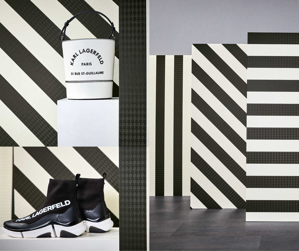 Karl Lagerfeld Black Wallcovering | AS Creation