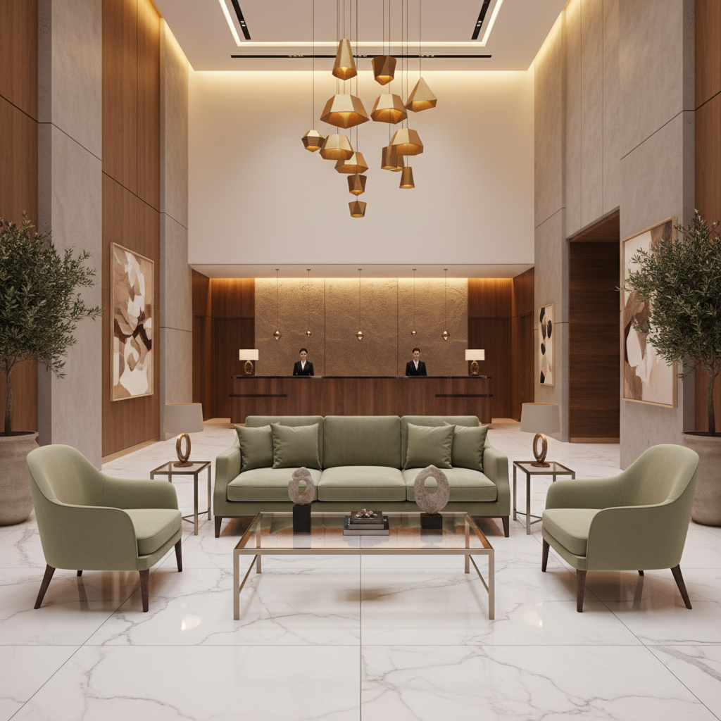 Ultrasuede  Sage  Green Upholstered Sofa | Ultrasuede Upholstery