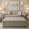Azores - Azores Tekloom Performance Upholstered Ottoman | Architectural Fabrics