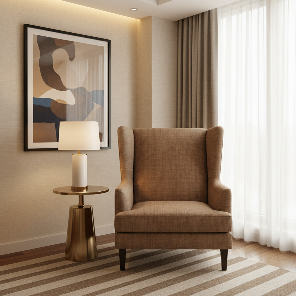 Adagio - Adagio Blackout Fabric Upholstered Chair | Architectural Fabrics