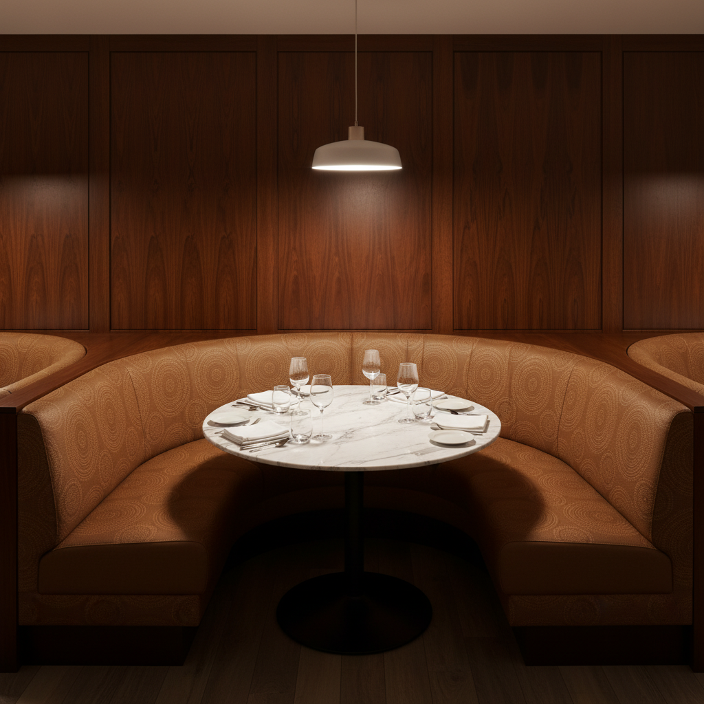 Virgin Gorda - Canyon Upholstered Banquette | Architectural Fabrics