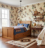 The Original Yeeha 1950's Cowboy Retro | Architectural Wallcoverings - Boys Adventure Bedroom Room Setting