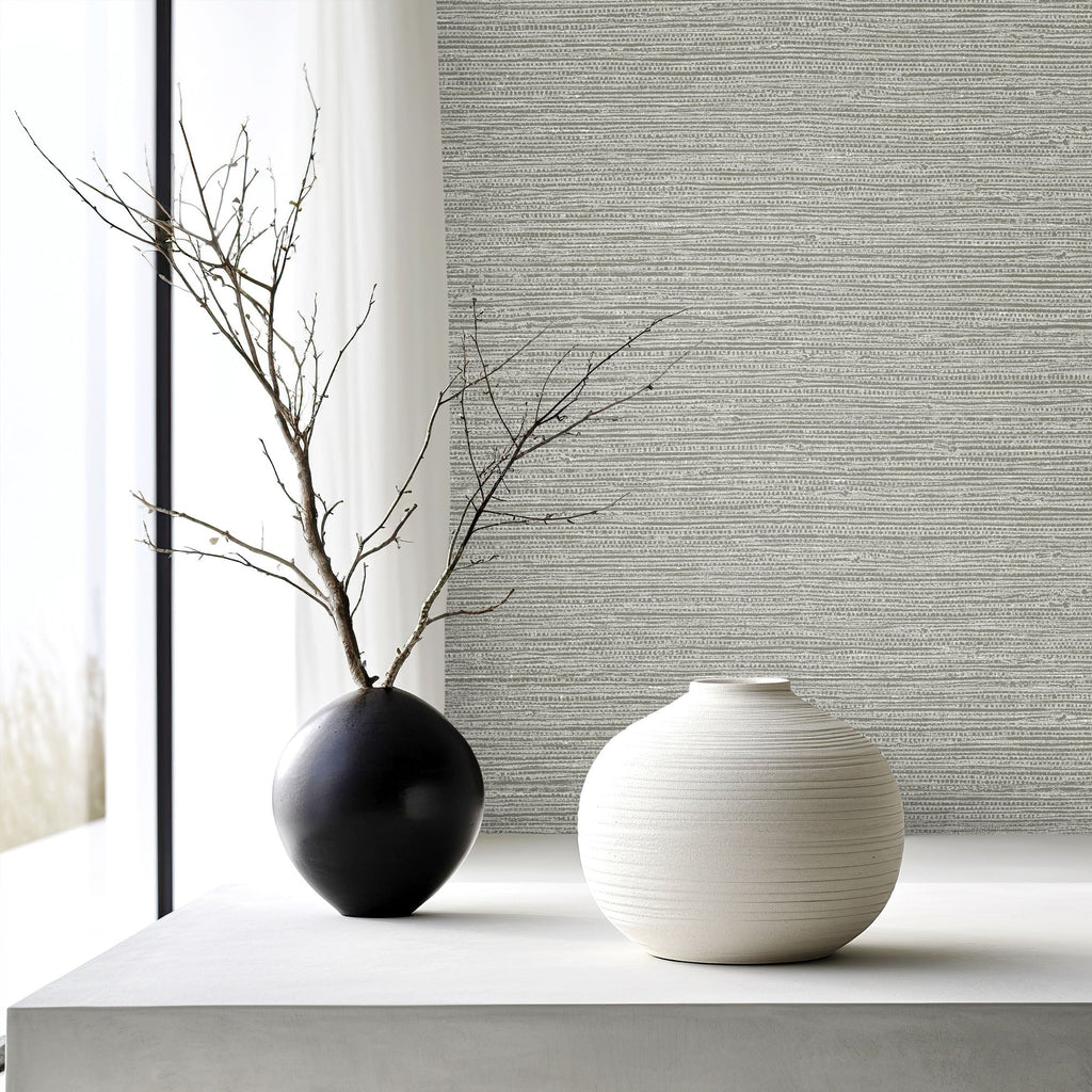 Grasscloth Ash