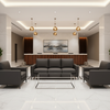 Tobago - Midnight Upholstered Sofa | Architectural Fabrics