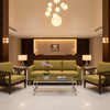 Tropical Trellis - Aloe Upholstered Sofa | Architectural Fabrics