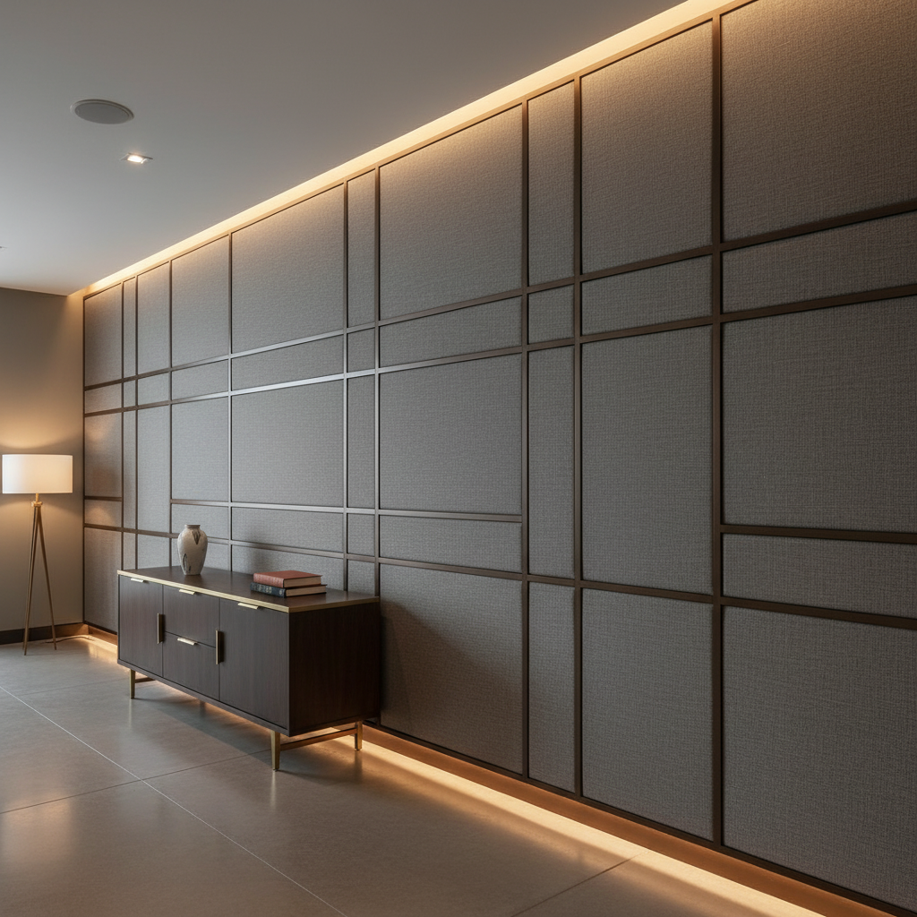 Marigot - Metal Upholstered Wall Panel | Architectural Fabrics