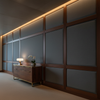 Triangle Reef - Clipper Upholstered Wall Panel | Architectural Fabrics