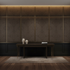 Virgin Gorda - Espresso Upholstered Wall Panel | Architectural Fabrics