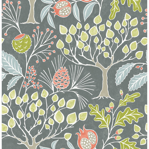 Shiloh, Grey Wallcoverings | Malibu Wallcovering