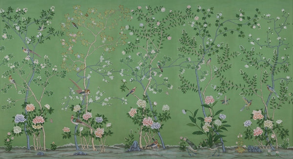 Earlham — Emerald Green dyed silk