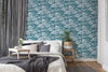 Jungle Chic Teal Wallcovering | AS Creation