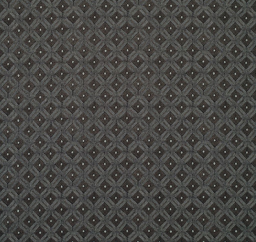 DWCY-900126 Nina Campbell Fabric Charcoal designer-wallcoverings-los-angeles