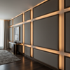 Pinnacle Rock - Night Upholstered Wall Panel | Architectural Fabrics