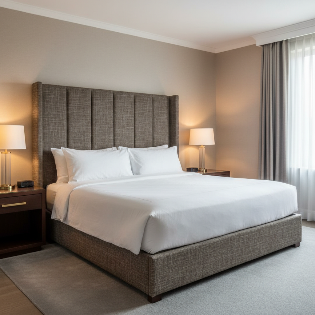 Rincon - Pepper Upholstered Headboard | Architectural Fabrics