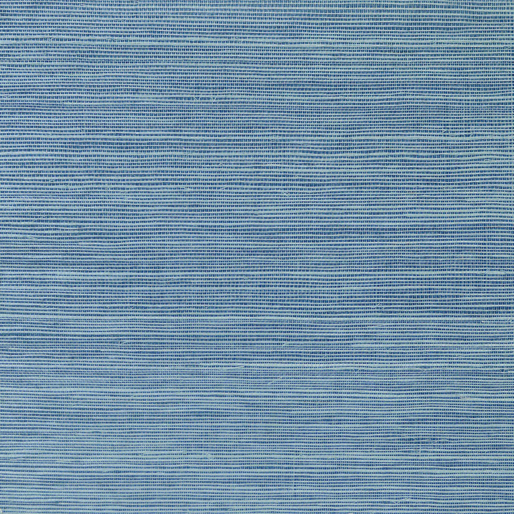 Nantucket Grasscloth Newbury Blue Wallcovering | Phillipe Romano