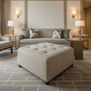 Rainbow Reef - Pebble Upholstered Ottoman | Architectural Fabrics