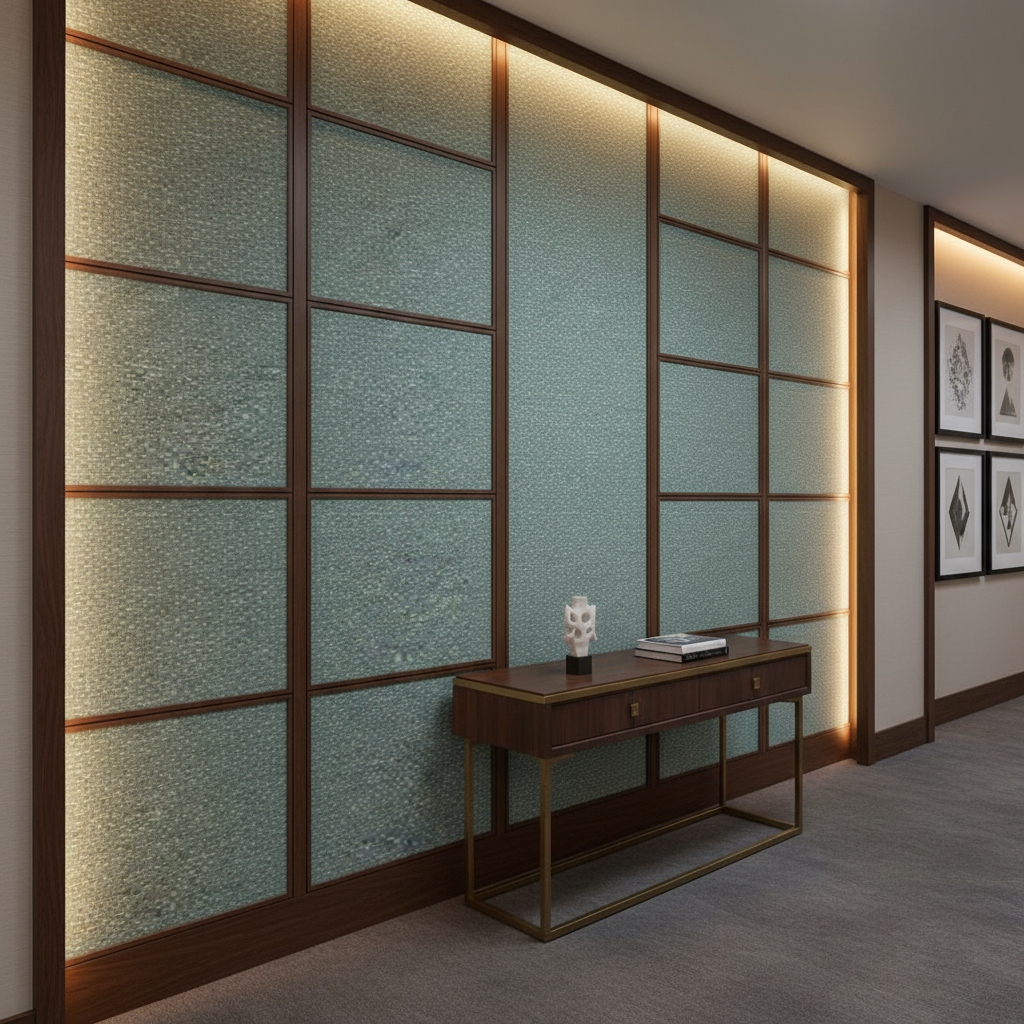 Bellevue - Bellevue Tekloom Performance Upholstered Wall Panel | Architectural Fabrics