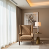 Stone Haven - Tobacco Upholstered Chair | Architectural Fabrics