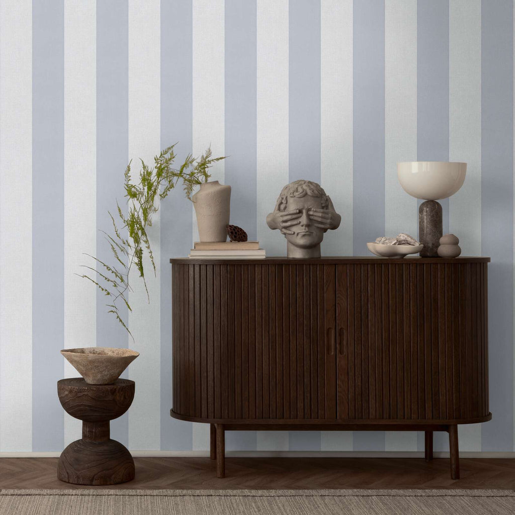 Pure Elegance Light Blue Wallcovering | AS Creation