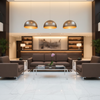 Aire Pebbled - Cocoa Bean Breathable Polyurethane Upholstered Sofa | Architectural Fabrics