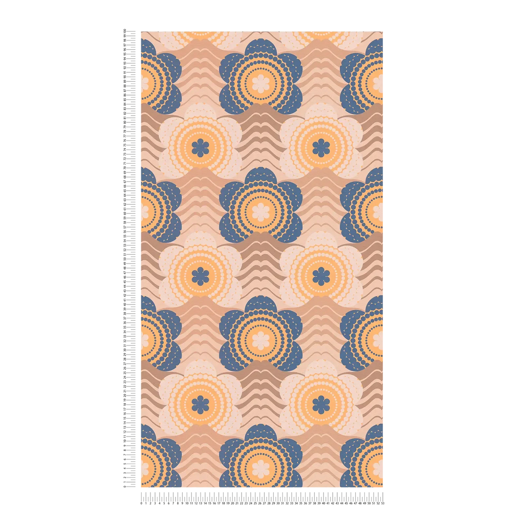 Retro Chic Beige Wallcovering | AS Creation