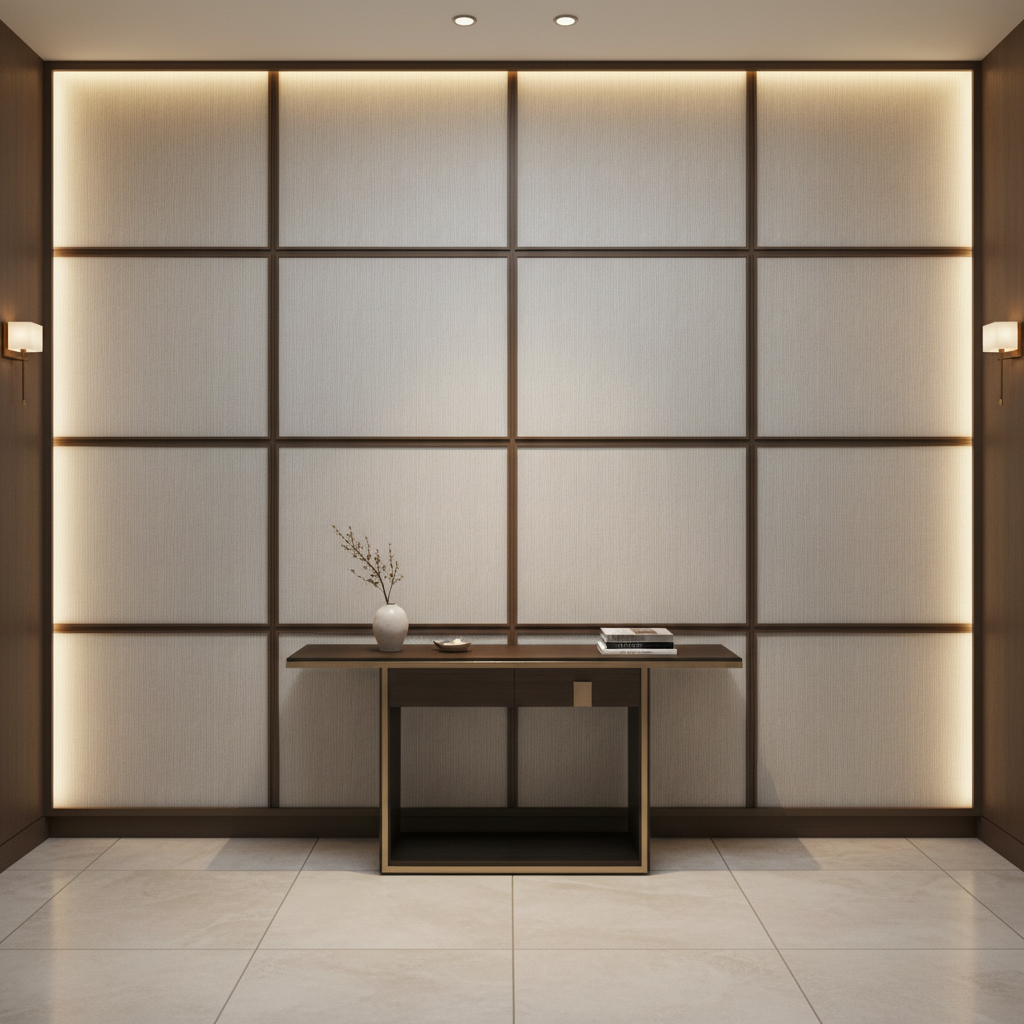 Storm Bay - Chablis Upholstered Wall Panel | Architectural Fabrics