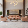 Pinnacle Rock - Dusty Rose Upholstered Sofa | Architectural Fabrics