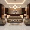 Subtle Textured Solid Muted Bronze Upholstered Sofa | Architectural Fabrics