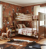The Original Yeeha 1950's Cowboy Retro | Architectural Wallcoverings - Boys Bedroom Room Setting