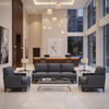 Quintana Bay - Indigo Upholstered Sofa | Architectural Fabrics