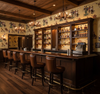 The Original Yeeha 1950's Cowboy - Yellow Retro | Architectural Wallcoverings - Western Bar Room Setting