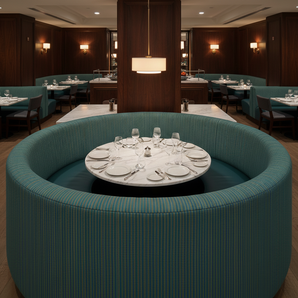 Ballad - Ballad Tekloom Performance Upholstered Banquette | Architectural Fabrics