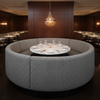 Rum Punch - Phantom Upholstered Banquette | Architectural Fabrics